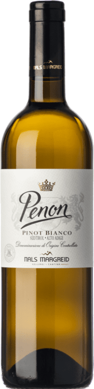 14,95 € Free Shipping | White wine Nals Margreid Penon D.O.C. Alto Adige Trentino-Alto Adige Italy Pinot White Bottle 75 cl