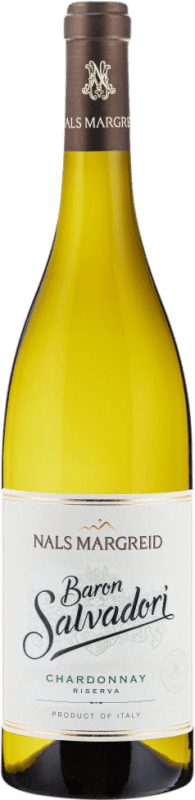 55,95 € Envío gratis | Vino Blanco Nals Margreid Baron Salvadori Reserva D.O.C. Alto Adige Trentino-Alto Adige Italia Chardonnay 75 cl