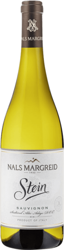 13,95 € 免费送货 | 白酒 Nals Margreid Stein D.O.C. Alto Adige 特伦蒂诺 - 上阿迪杰 意大利 Sauvignon 瓶子 75 cl