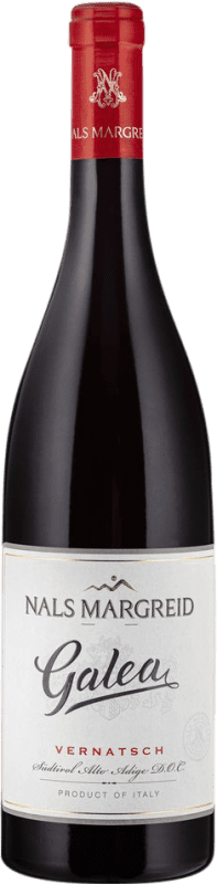 19,95 € Бесплатная доставка | Красное вино Nals Margreid Galea D.O.C. Alto Adige Трентино-Альто-Адидже Италия Schiava — Скиава, Vernatsch — Вернач Бутылка 75 cl