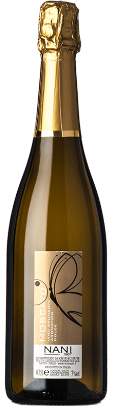 9,95 € Kostenloser Versand | Weißer Sekt Castello di Rubaro Dolce I.G.T. Veneto Venetien Italien Moscato — Muskateller Flasche 75 cl