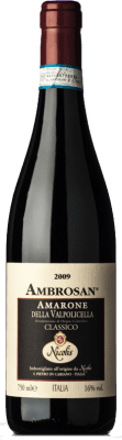 89,95 € Бесплатная доставка | Красное вино Nicolis Classico Ambrosan D.O.C.G. Amarone della Valpolicella Венето Италия Corvina, Rondinella, Croatina бутылка 75 cl