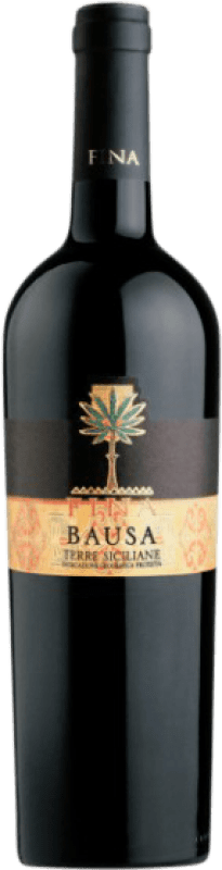 17,95 € Free Shipping | Red wine Cantine Fina Bausa I.G.T. Terre Siciliane Sicily Italy Nero d'Avola Bottle 75 cl