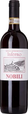 27,95 € Spedizione Gratuita | Vino rosso Nobili Inferno D.O.C.G. Valtellina Superiore lombardia Italia Nebbiolo Bottiglia 75 cl