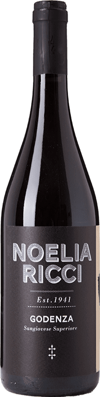 19,95 € 免费送货 | 红酒 Noelia Ricci Godenza I.G.T. Emilia Romagna 艾米利亚 - 罗马涅 意大利 Sangiovese 瓶子 75 cl