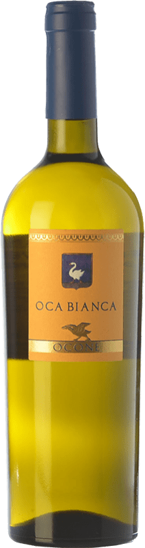 14,95 € Free Shipping | White wine Ocone Oca Bianca I.G.T. Beneventano Campania Italy Fiano Organic Bottle 75 cl