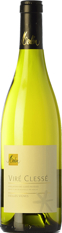 27,95 € 免费送货 | 白酒 Olivier Merlin Viré-Clessé Vieilles Vignes 岁 A.O.C. Mâcon 勃艮第 法国 Chardonnay 瓶子 75 cl