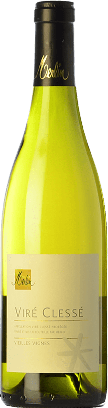 27,95 € Envoi gratuit | Vin Blanc Olivier Merlin VV Vieilles Vignes Crianza A.O.C. Viré-Clessé Bourgogne France Chardonnay Bouteille 75 cl