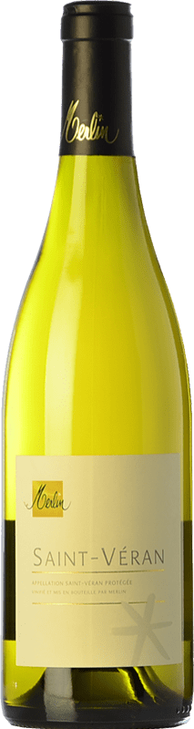 21,95 € Envio grátis | Vinho branco Olivier Merlin Crianza A.O.C. Saint-Véran Borgonha França Chardonnay Garrafa 75 cl