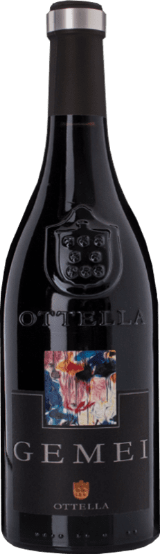 12,95 € Free Shipping | Red wine Ottella Gemei I.G.T. Veronese Veneto Italy Merlot, Cabernet Sauvignon, Corvina Bottle 75 cl