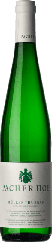 19,95 € Envío gratis | Vino blanco Pacherhof D.O.C. Alto Adige Trentino-Alto Adige Italia Müller-Thurgau Botella 75 cl