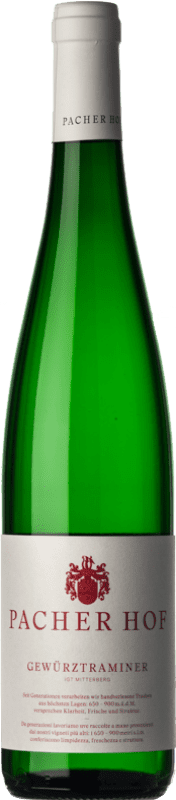 27,95 € Бесплатная доставка | Белое вино Pacherhof D.O.C. Alto Adige Трентино-Альто-Адидже Италия Gewürztraminer бутылка 75 cl