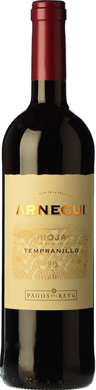 4,95 € Kostenloser Versand | Rotwein Pagos del Rey Arnegui Jung D.O.Ca. Rioja La Rioja Spanien Tempranillo Flasche 75 cl