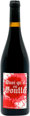 18,95 € Envío gratis | Vino tinto Mas Coutelou Quoi qu'il en goutte Languedoc-Roussillon Francia Syrah, Cariñena Botella 75 cl