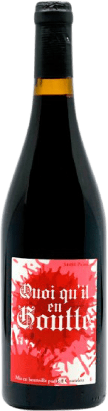 15,95 € 免费送货 | 红葡萄酒 Mas Coutelou Quoi qu'il en goutte 朗格多克 - 鲁西荣 法国 Syrah — 西拉, Cariñena — 佳丽酿 Eco — 生态 有机 天然 75 cl