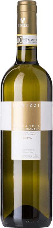 25,95 € Kostenloser Versand | Weißwein Panizzi Reserve D.O.C.G. Vernaccia di San Gimignano Toskana Italien Vernaccia Flasche 75 cl