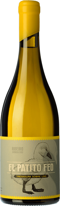 26,95 € Spedizione Gratuita | Vino bianco Pateiro El Patito Feo Crianza D.O. Ribeiro Galizia Spagna Treixadura Bottiglia 75 cl