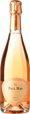 16,95 € Kostenloser Versand | Rosé Sekt Paul Mas Brut — Herb Rosé A.O.C. Crémant de Limoux Languedoc Frankreich Pinot Noir — Spätburgunder, Chardonnay, Chenin 75 cl