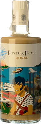 12,95 € Free Shipping | Cream Liqueur Pazo Valdomiño Fonte do Frade Orujo Galicia Spain Bottle 70 cl
