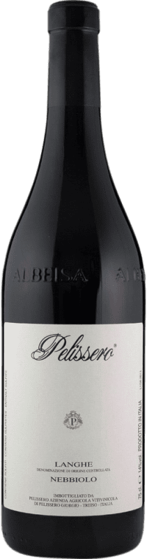 28,95 € Envío gratis | Vino tinto Pelissero D.O.C. Langhe Piemonte Italia Nebbiolo Botella 75 cl