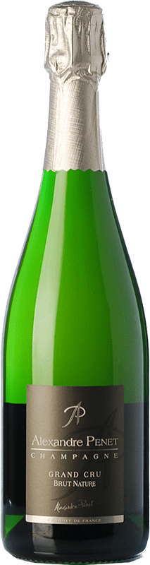 56,95 € Envío gratis | Espumoso blanco Penet-Chardonnet Alexandre Penet Grand Cru Brut Nature A.O.C. Champagne Champagne Francia Pinot Negro, Chardonnay Botella 75 cl
