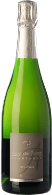 41,95 € Бесплатная доставка | Белое игристое Penet-Chardonnet Alexandre Penet Экстра-Брут A.O.C. Champagne шампанское Франция Pinot Black, Chardonnay, Pinot Meunier бутылка 75 cl