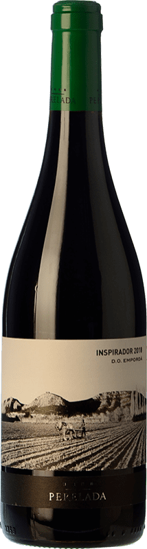 8,95 € Бесплатная доставка | Красное вино Perelada Inspirador Дуб D.O. Empordà Каталония Испания Cabernet Sauvignon, Carignan бутылка 75 cl