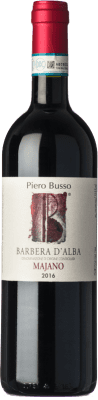 16,95 € Free Shipping | Red wine Piero Busso Majano D.O.C. Barbera d'Alba Piemonte Italy Barbera Bottle 75 cl