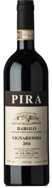 91,95 € Бесплатная доставка | Красное вино Luigi Pira Vignarionda D.O.C.G. Barolo Пьемонте Италия Nebbiolo бутылка 75 cl