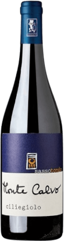 35,95 € Envío gratis | Vino tinto Sassotondo Monte Calvo D.O.C. Maremma Toscana Toscana Italia Ciliegiolo Botella 75 cl