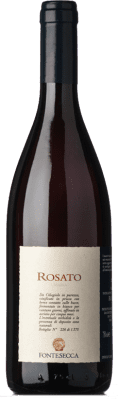 13,95 € Бесплатная доставка | Розовое вино Fontesecca Rosato I.G.T. Umbria Umbria Италия Ciliegiolo бутылка 75 cl