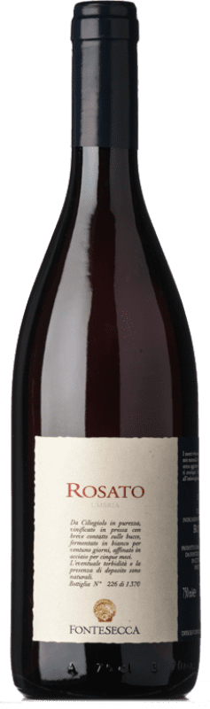 13,95 € Spedizione Gratuita | Vino rosato Fontesecca Rosato I.G.T. Umbria Umbria Italia Ciliegiolo Bottiglia 75 cl