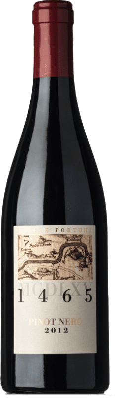 76,95 € Kostenloser Versand | Rotwein Fortuna 1465 I.G.T. Toscana Toskana Italien Spätburgunder Flasche 75 cl