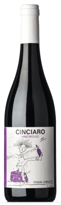 17,95 € Envío gratis | Vino tinto La Brigata Cinciaro Rosso D.O.C. Abruzzo Abruzzo Italia Bacca Roja Botella 75 cl