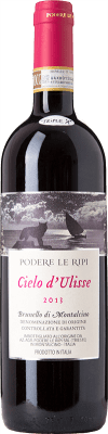 47,95 € 免费送货 | 红酒 Le Ripi Cielo d'Ulisse D.O.C.G. Brunello di Montalcino 托斯卡纳 意大利 Sangiovese 瓶子 75 cl