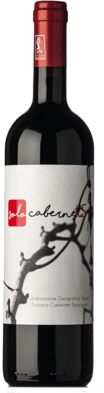 31,95 € Envio grátis | Vinho tinto Ranieri Rosso Solo I.G.T. Toscana Tuscany Itália Cabernet Sauvignon Garrafa 75 cl