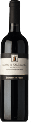 11,95 € Бесплатная доставка | Красное вино San Pietro Rosso di Valbissera D.O.C. Colombano al Lambro - San Colombano Ломбардии Италия Barbera, Croatina, Rara бутылка 75 cl