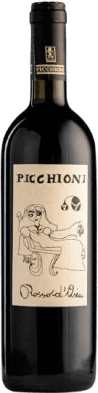 24,95 € 免费送货 | 红葡萄酒 Picchioni d'Asia D.O.C. Oltrepò Pavese 伦巴第 意大利 Croatina — 克罗阿蒂纳, Ughetta — 乌盖塔 Eco — 生态 有机 天然 75 cl
