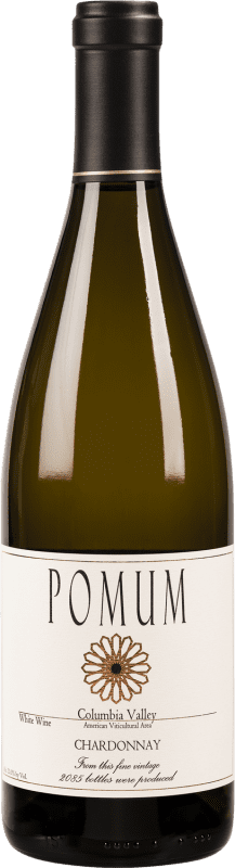 46,95 € 免费送货 | 白酒 Pomum 岁 I.G. Columbia Valley 哥伦比亚谷 美国 Chardonnay 瓶子 75 cl