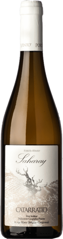 23,95 € Envoi gratuit | Vin Blanc Porta del Vento Saharay I.G.T. Terre Siciliane Sicile Italie Catarratto Eco Biologique Bouteille 75 cl
