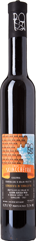 75,95 € 免费送货 | 甜葡萄酒 Possa Terracotta D.O.C. Cinque Terre Sciacchetrà 利古里亚 意大利 Rossese — 罗塞塞, Bacca — 巴卡, Bosco — 博斯科 Eco — 生态 有机 天然 半瓶装 37 cl