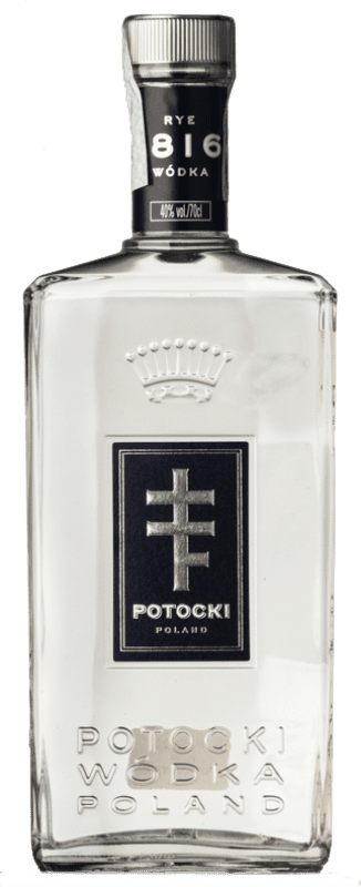55,95 € Бесплатная доставка | Водка Potocki Польша бутылка 70 cl