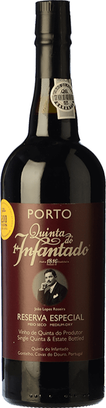 18,95 € Free Shipping | Fortified wine Quinta do Infantado Especial Reserve I.G. Douro Douro Portugal Touriga Franca, Touriga Nacional, Tinta Roriz, Tinta Cão Bottle 75 cl