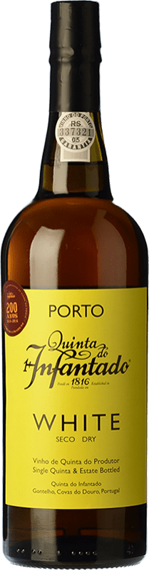 13,95 € Free Shipping | Fortified wine Quinta do Infantado White I.G. Porto Porto Portugal Malvasía, Rabigato, Viosinho Bottle 75 cl