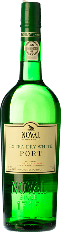16,95 € Бесплатная доставка | Крепленое вино Quinta do Noval White Extra Dry I.G. Porto порто Португалия Malvasía, Códega, Rabigato бутылка 75 cl