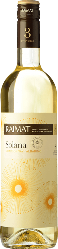 7,95 € Envoi gratuit | Vin Blanc Raimat Solana D.O. Costers del Segre Catalogne Espagne Chardonnay, Albariño — Albarinho Bouteille 75 cl