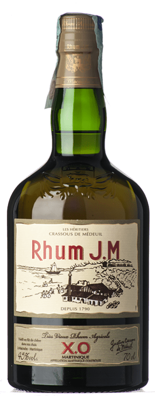 89,95 € Envoi gratuit | Rhum Rhumerie JM J.M. Rhum Trés Vieux X.O. Martinique Bouteille 70 cl
