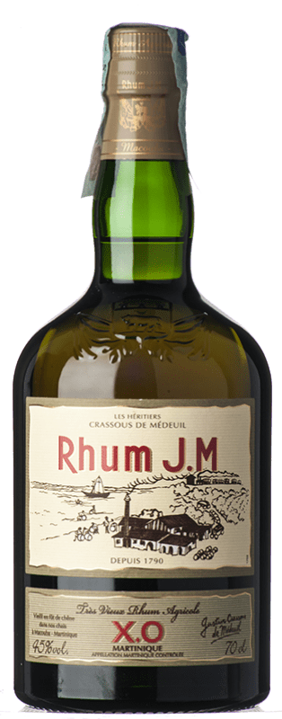 126,95 € Бесплатная доставка | Ром Rhumerie JM J.M. Rhum Trés Vieux X.O. Мартиника бутылка 70 cl