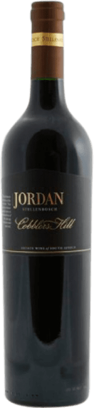 31,95 € Envío gratis | Vino tinto Jordan Cobblers Hill I.G. Stellenbosch Coastal Region Sudáfrica Merlot, Cabernet Sauvignon Botella 75 cl