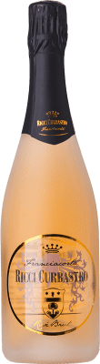 26,95 € Envio grátis | Espumante rosé Ricci Curbastro Rosé Brut D.O.C.G. Franciacorta Lombardia Itália Pinot Preto, Chardonnay Garrafa 75 cl